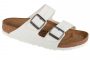 כפכפי בירקנשטוק לגברים Birkenstock Arizona BF - לבן
