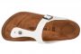 כפכפי בירקנשטוק לנשים Birkenstock Gizeh BF - לבן