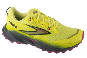 נעלי ריצת שטח ברוקס לנשים Brooks Cascadia 19 - צהוב