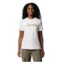 חולצת טי שירט קולומביה לנשים Columbia  Boundless Beauty Logo SS Tee  - לבן