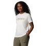 חולצת טי שירט קולומביה לנשים Columbia  Boundless Beauty Logo SS Tee  - לבן