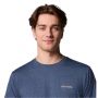 חולצת טי שירט קולומביה לגברים Columbia  Kwick Hike Back Graphic SS Tee - כחול ג'ינס