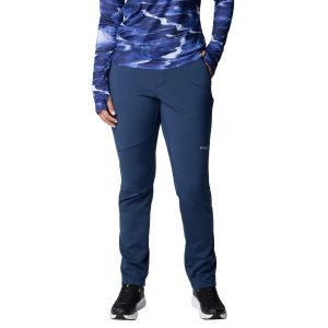 אאוטדור קולומביה לנשים Columbia  Vest Canyon High-Rise Softshell Pant - כחול