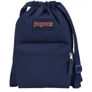 תיק גנספורט לגברים JANSPORT Jansport Drawsack  - כחול כהה