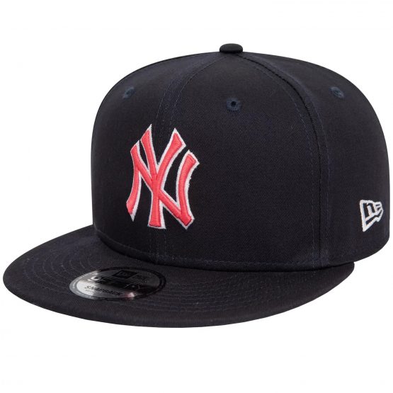 כובע ניו ארה לגברים New Era Outline 9FIFTY New York Yankees Cap - שחור