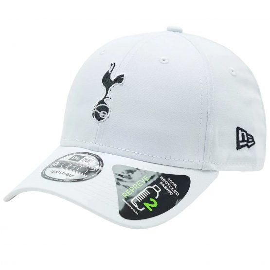 כובע ניו ארה לגברים New Era Repreve Flawless 940 9FORTY Tottenham Hotspur FC Cap - לבן