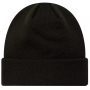 כובע ניו ארה לגברים New Era Rose Icon Cuff Knit Beanie Hat - שחור