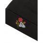 כובע ניו ארה לגברים New Era Rose Icon Cuff Knit Beanie Hat - שחור