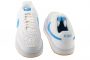 נעלי סניקרס נייק לגברים Nike Court Vision Low - לבן/תכלת