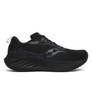 נעלי ריצה סאקוני לגברים Saucony TRIUMPH 22 - שחור מלא