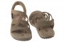 סנדלים סקצ'רס לנשים Skechers Reggae Slim - Stretch Flex - בז'