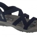 סנדלים סקצ'רס לנשים Skechers Reggae Slim - Stretch Flex - כחול נייבי