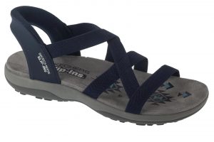 סנדלים סקצ'רס לנשים Skechers Reggae Slim - Stretch Flex - כחול נייבי