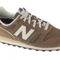 נעלי סניקרס ניו באלאנס לגברים New Balance  ML373 - חום/לבן