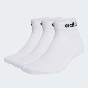 גרב אדידס לגברים Adidas Linear Ankle Cushioned Socks - לבן