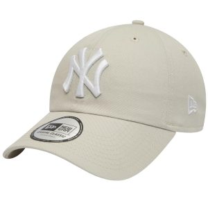 כובע ניו ארה לנשים New Era League Essentials New York Yankees Cap - בז'