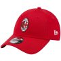 כובע ניו ארה לגברים New Era AC Milan Cap - אדום
