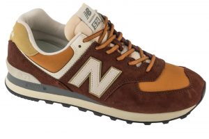 נעלי סניקרס ניו באלאנס לגברים New Balance  U574 - חום/כתום