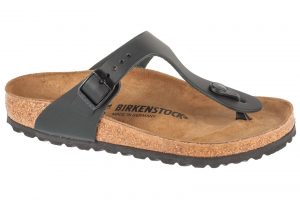 כפכפי בירקנשטוק לנשים Birkenstock  Gizeh BS - שחור/חום