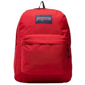 תיק גנספורט לגברים JANSPORT JanSport Superbreak Backpack - אדום