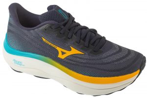 נעלי ריצה מיזונו לגברים Mizuno WAVE SKY 9 - אפור כהה/צבעוני