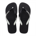 כפכפי הוויאנס לגברים HAVAIANAS TOP MIX - שחור