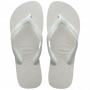 כפכפי הוויאנס לגברים HAVAIANAS TOP - לבן