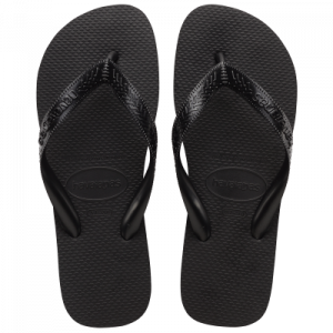כפכפי הוויאנס לגברים HAVAIANAS TOP - שחור