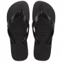 כפכפי הוויאנס לגברים HAVAIANAS TOP - שחור