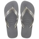כפכפי הוויאנס לנשים HAVAIANAS TOP - אפור