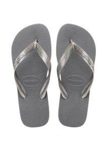כפכפי הוויאנס לנשים HAVAIANAS TOP - אפור