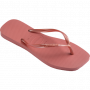 כפכפי הוויאנס לנשים HAVAIANAS SLIM SQUARE - ורוד
