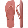 כפכפי הוויאנס לנשים HAVAIANAS SLIM SQUARE - ורוד