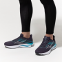 נעלי ריצה מיזונו לגברים Mizuno WAVE INSPIRE 21 - שחורטורקיז