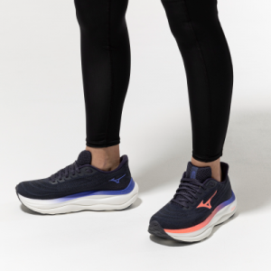 נעלי ריצה מיזונו לנשים Mizuno WAVE SKY 9 - שחור/ורוד/לבן
