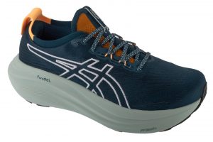 נעלי ריצה אסיקס לגברים Asics Gel-Nimbus 27 - כחול/ירוק