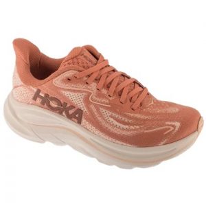 נעלי ריצה הוקה לנשים Hoka One One Hoka W Clifton 10 - ורוד אפרסק