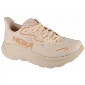 נעלי ריצה הוקה לנשים Hoka One One Hoka W Clifton 10 - בז'