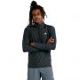 חולצת טי שירט ארוכות ניו באלאנס לגברים New Balance Space Dye - אפור כהה