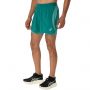 מכנס ספורט אסיקס לגברים Asics Road 2N1 5IN Short - טורקיז