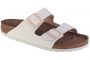 כפכפי בירקנשטוק לנשים Birkenstock  Arizona Vegan TEX  - שמנת
