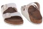 כפכפי בירקנשטוק לנשים Birkenstock  Arizona Vegan TEX  - שמנת