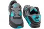 נעלי אימון נייק לגברים Nike  Air Max 90 - אפור/תכלת