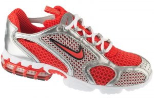נעלי סניקרס נייק לגברים Nike Air Zoom Spiridion Cage 2 - אדום/אפור