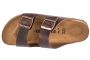 כפכפי בירקנשטוק לגברים Birkenstock Arizona - חום טופ משומן