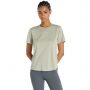 חולצת טי שירט ניו באלאנס לנשים New Balance Athletics Tee - ירוק בהיר