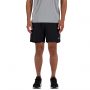 מכנס ספורט ניו באלאנס לגברים New Balance Seamless 7 inch Short - שחור