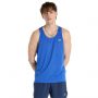 גופיה קצרה ניו באלאנס לגברים New Balance Athletics Singlet Tee - כחול