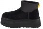 מגפי האג לנשים UGG Classic Mini Dipper - שחור