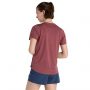 חולצת טי שירט ניו באלאנס לנשים New Balance Athletics Tee - בורדו